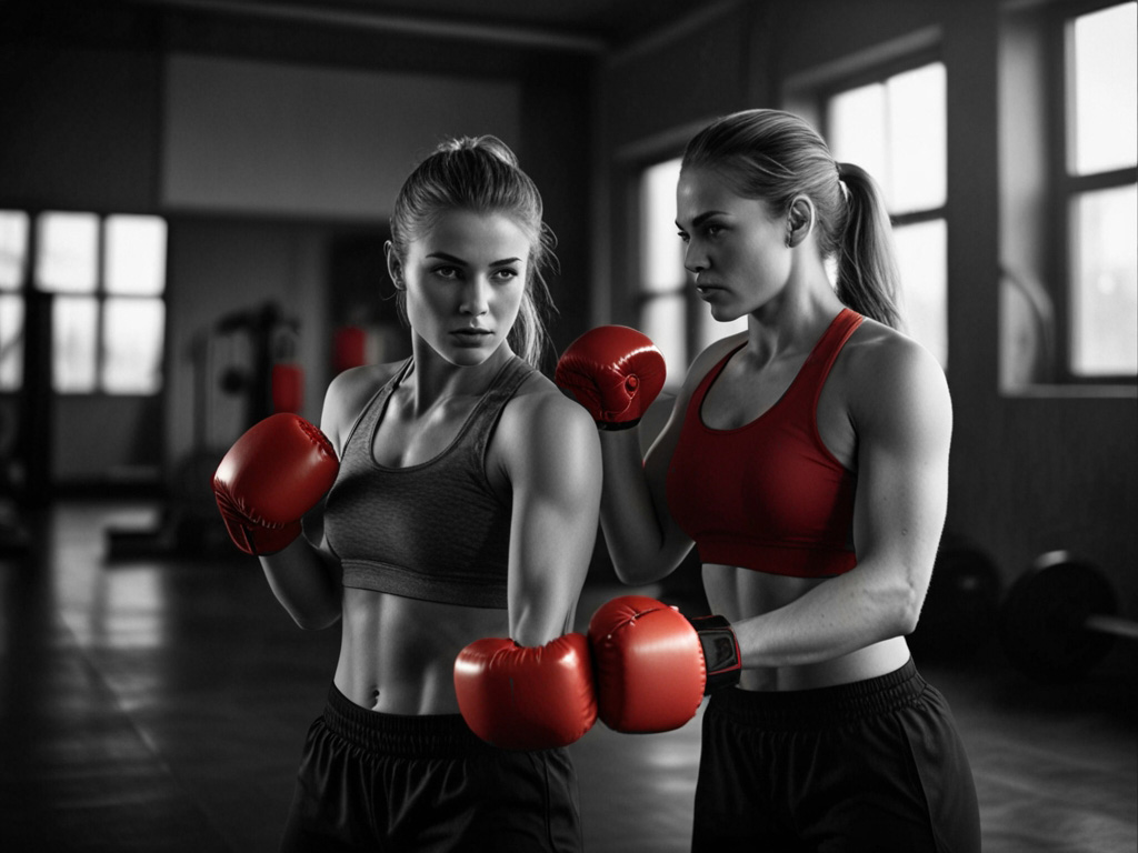 Boxing fitness workout